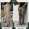 1 (4) Olive and beige pants combo