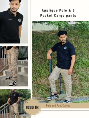 3 (10) polo and pant combo from everyday combo