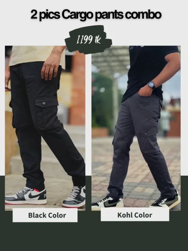 6 (4) Black and Kohl pants combo from everyday combo