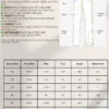 Cream Brown Dark Brown White Minimalist Elegant Simple Jogger Pants Size Chart Instagram Post (900 x 1200 px) Olive and Beige pants Combo