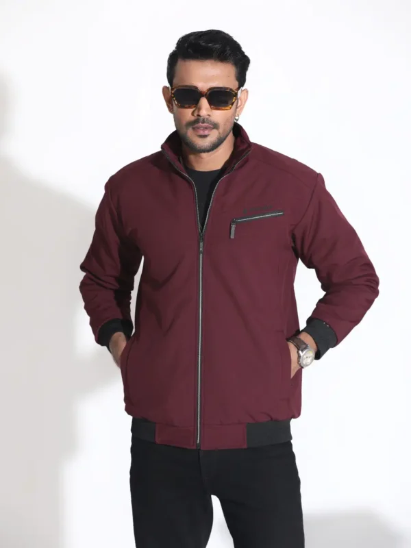 1 (21) Maroon Winter Jacket