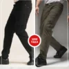 1 (23) Olive and black cargo pants combo from everyday combo
