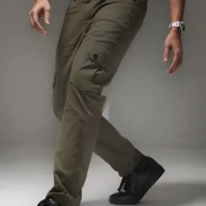 12 Cargo pants combo (Olive & Black)