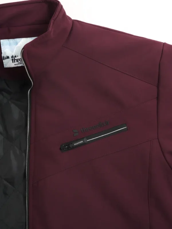2 Maroon Winter Jacket