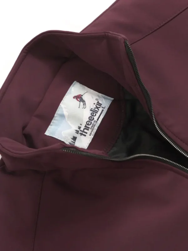 3 Maroon Winter Jacket