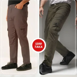 Cargo pants combo (Olive& Coffee)