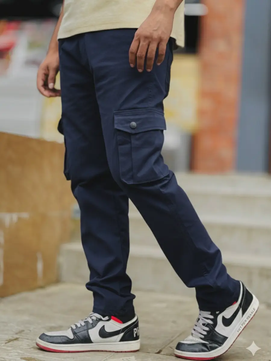 Navy Cargo Joggers pant