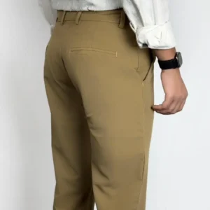 Ash and Camel Formal Pants Combo