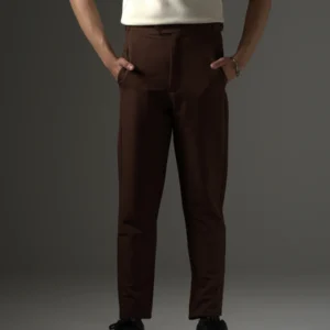High Waisted Ghurkha Coffee Color