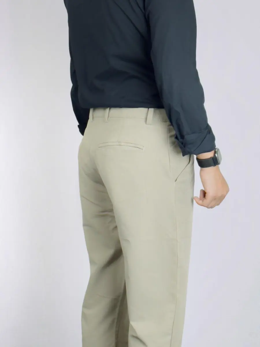 Black and Stone Formal Pants Combo