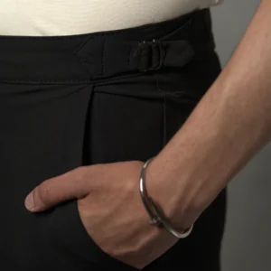 High Waisted Ghurkha Black Color