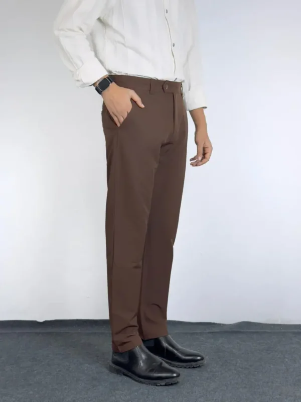 Olive and Coffee Formal Pants Combo