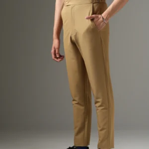 High Waisted Ghurkha Beige Color