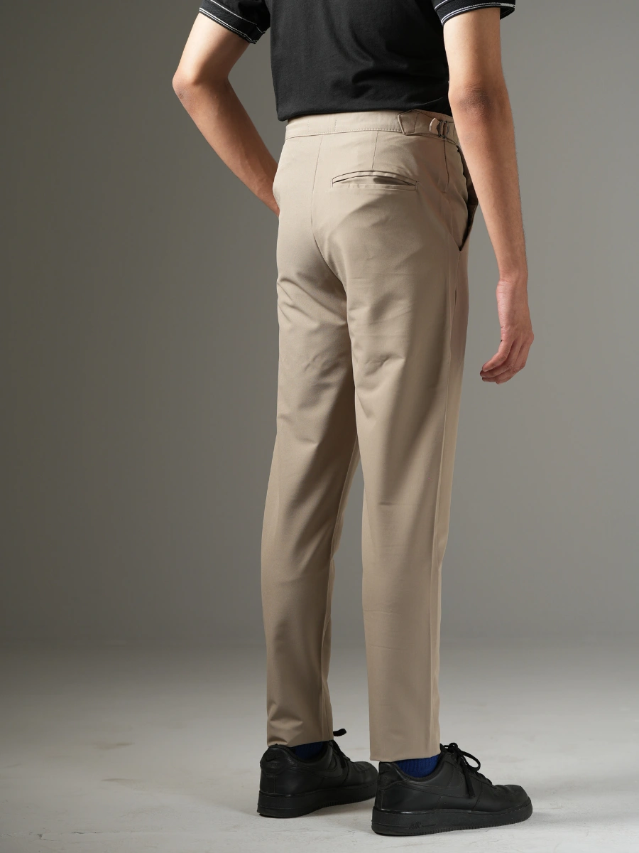 High Waisted Ghurkha Stone Color