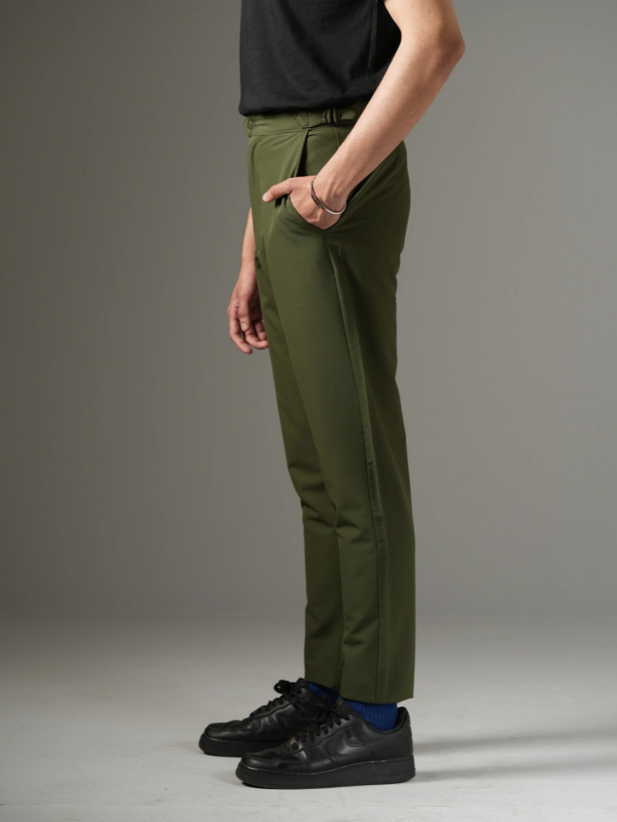 24 Gurkha Pants Combo (Black and Olive)