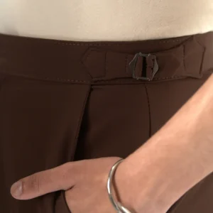 High Waisted Ghurkha Coffee Color