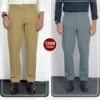 2 (32) Ash and Camel Formal Pants Combo
