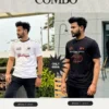3 (23) Black and White T-shirt Combo
