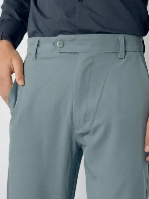 Ash and Black Formal Pants Combo