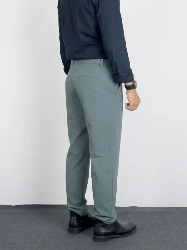 Ash and Black Formal Pants Combo