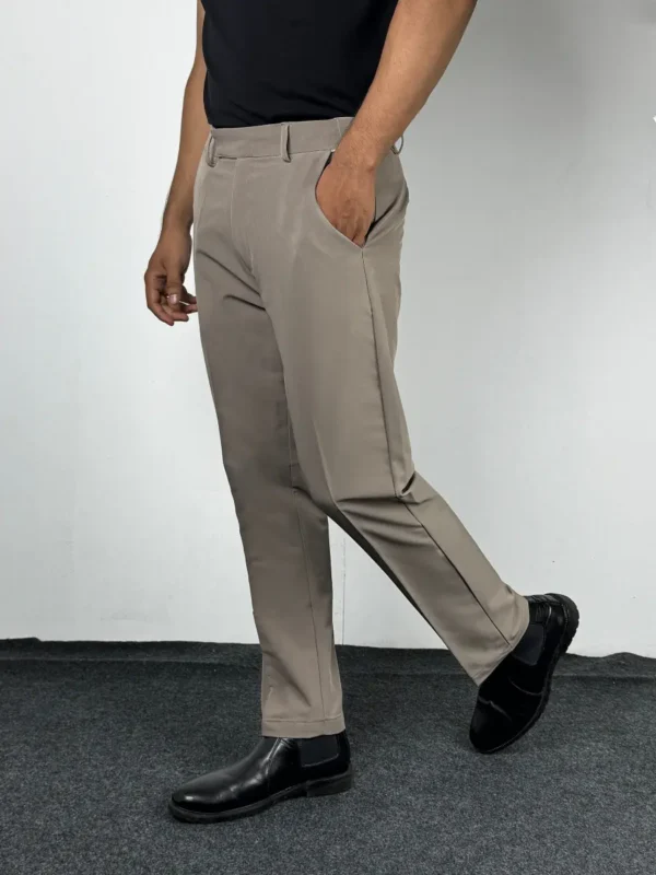 1 (3) Adjustable Formal Pants (Black & Stone)