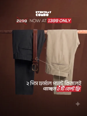 1 (48) Black and Stone Formal Pants Combo