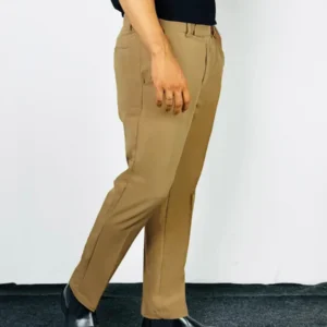 Adjustable Formal Pants (Ash & Beige)