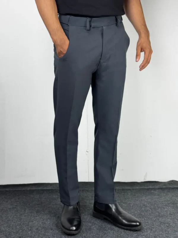 11 Adjustable Formal Pants (Black & Ash)
