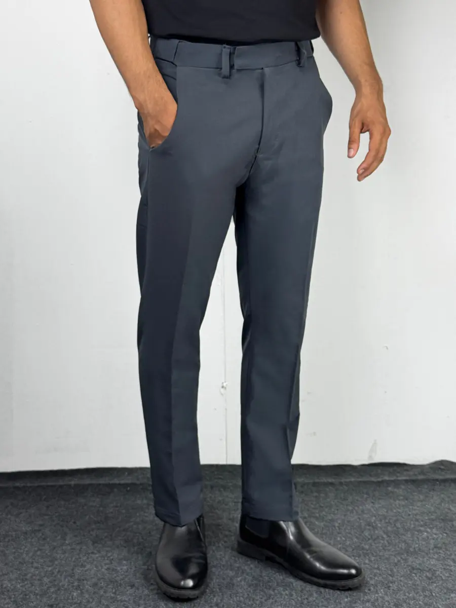 11 Adjustable Formal Pants (Stone & Ash)