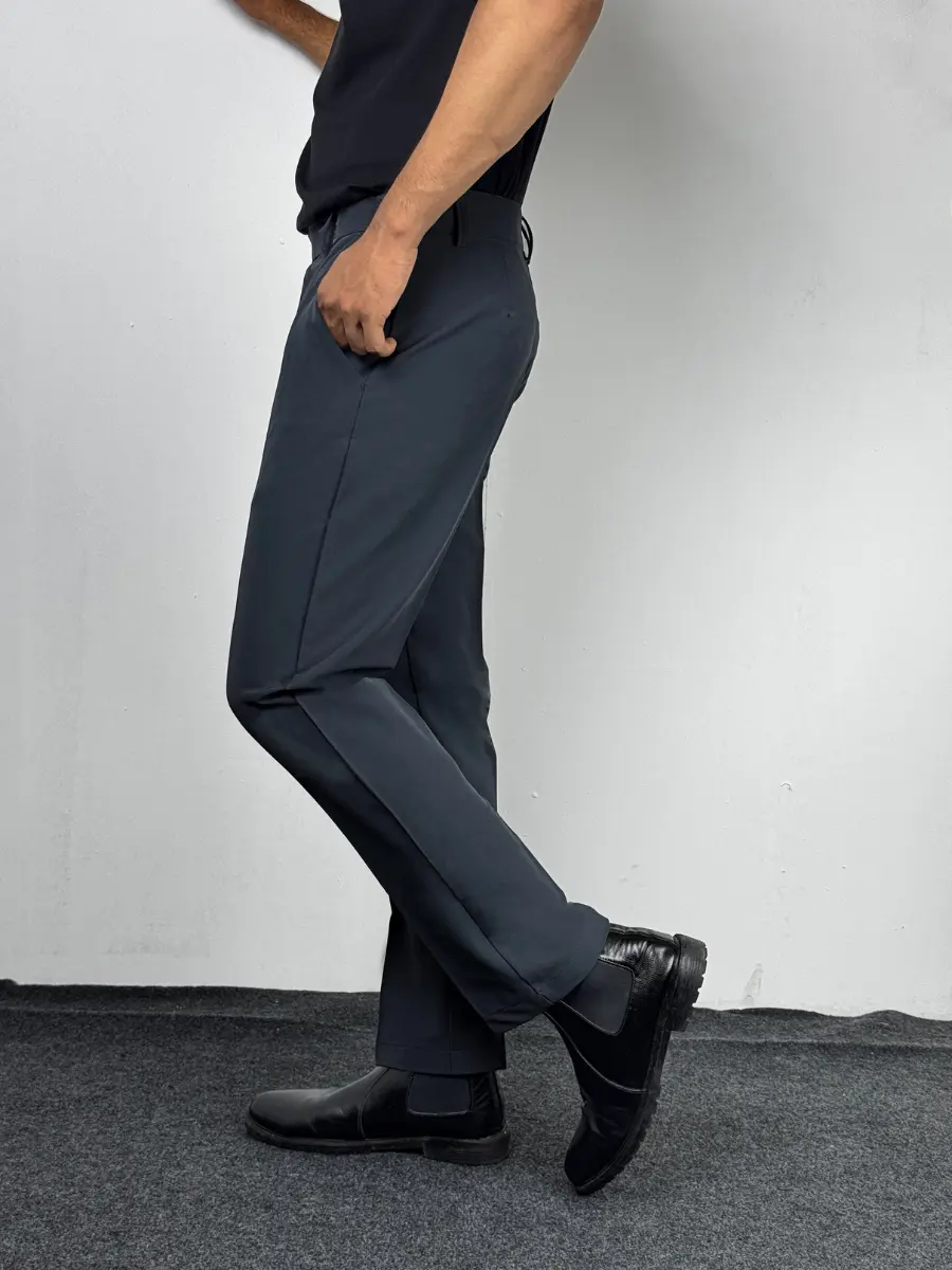 12 Adjustable Formal Pants (Stone & Ash)