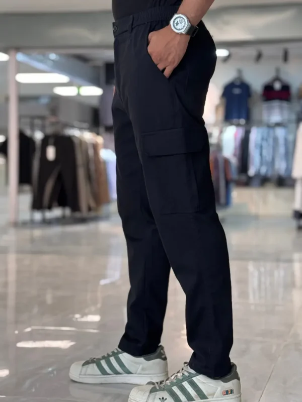 3 (3) Metro Cargo Pants Combo (Black & Ash)