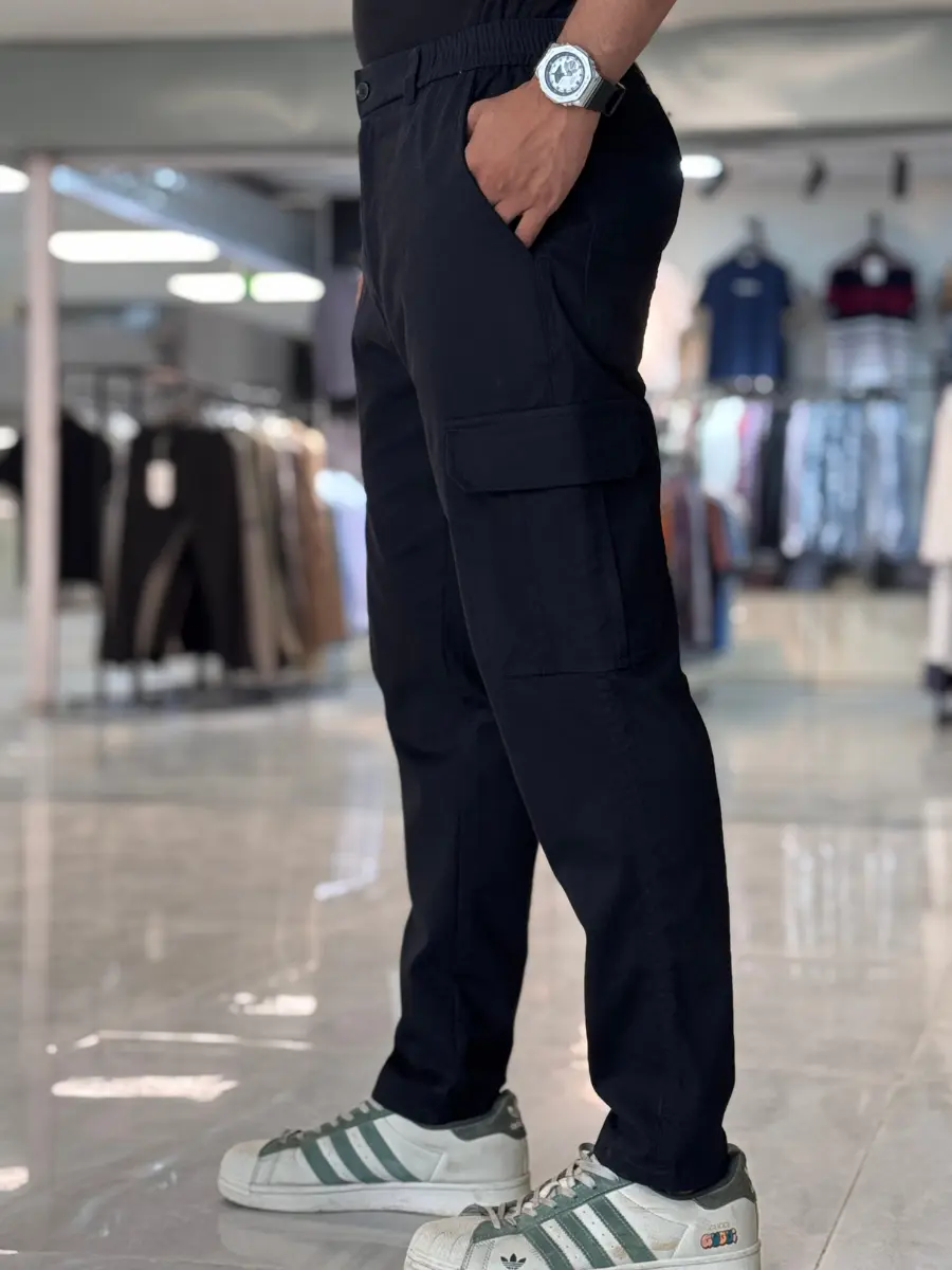 Black Metro Cargo Pant