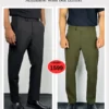 3 (36) Adjustable Formal Pants (Black & Olive)