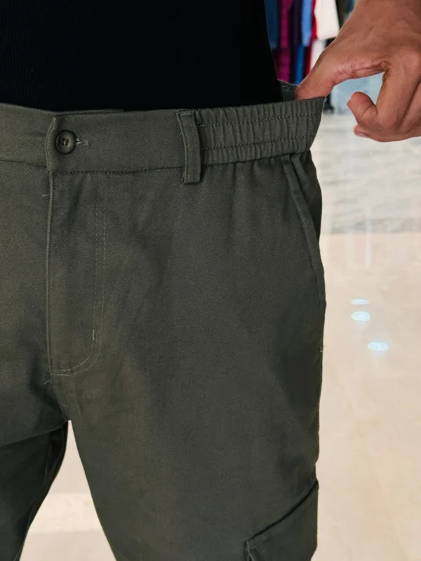 3 Olive Metro Cargo Pant