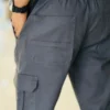 5 Metro Cargo Pants Combo (Black & Ash)