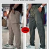 6 (2) Metro Cargo Pants Combo (Olive & Beige)