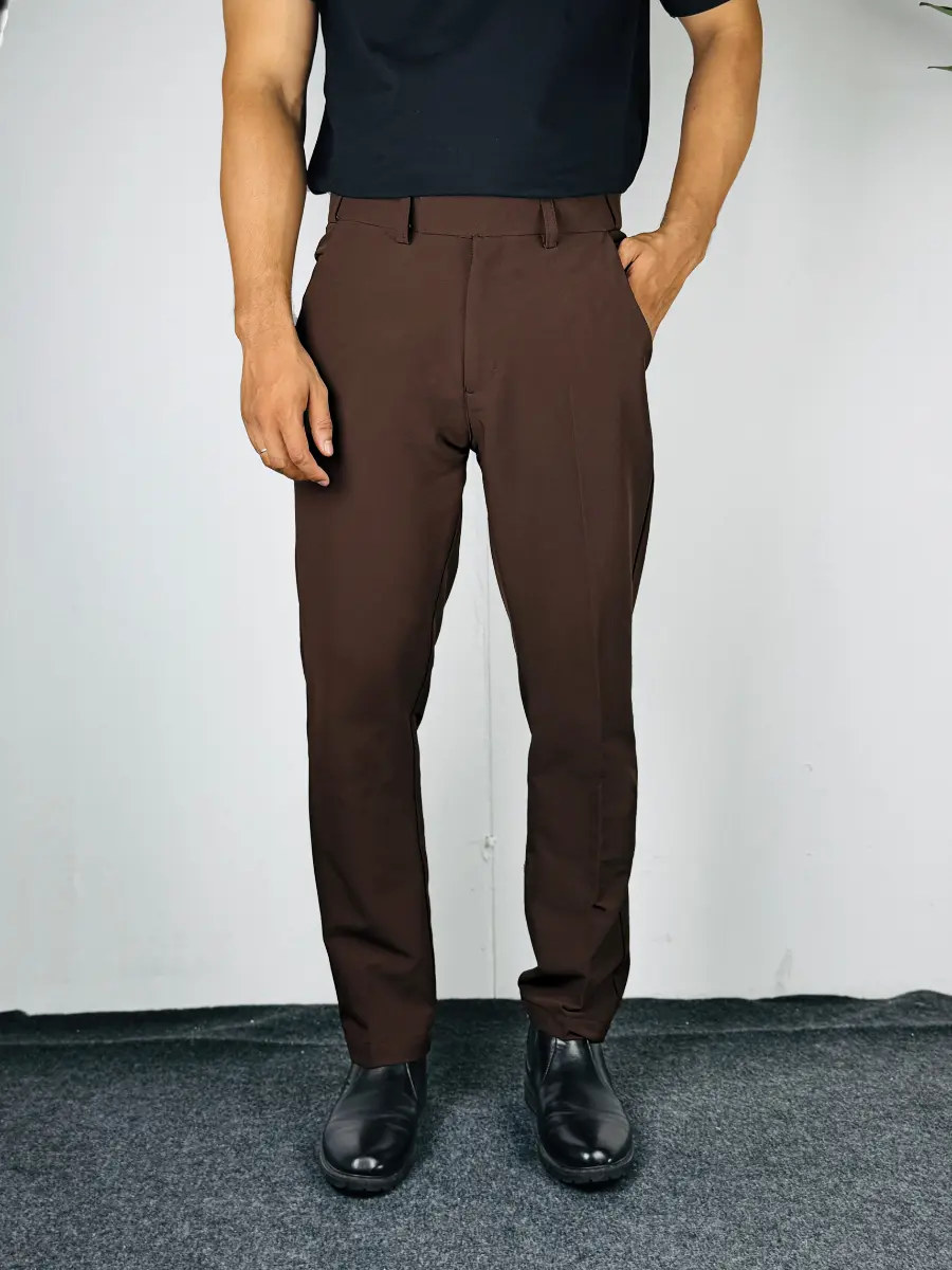 6 Adjustable Formal Pants (Black & Coffee)