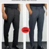7 (24) Adjustable Formal Pants (Black & Ash)