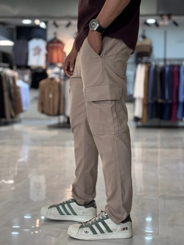 8 Metro Cargo Pants Combo (Olive & Beige)