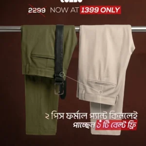 Olive and Stone Formal Pants Combo