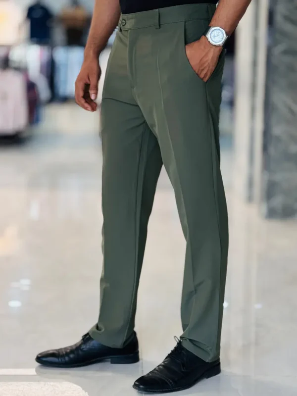 Olive Formal Pant