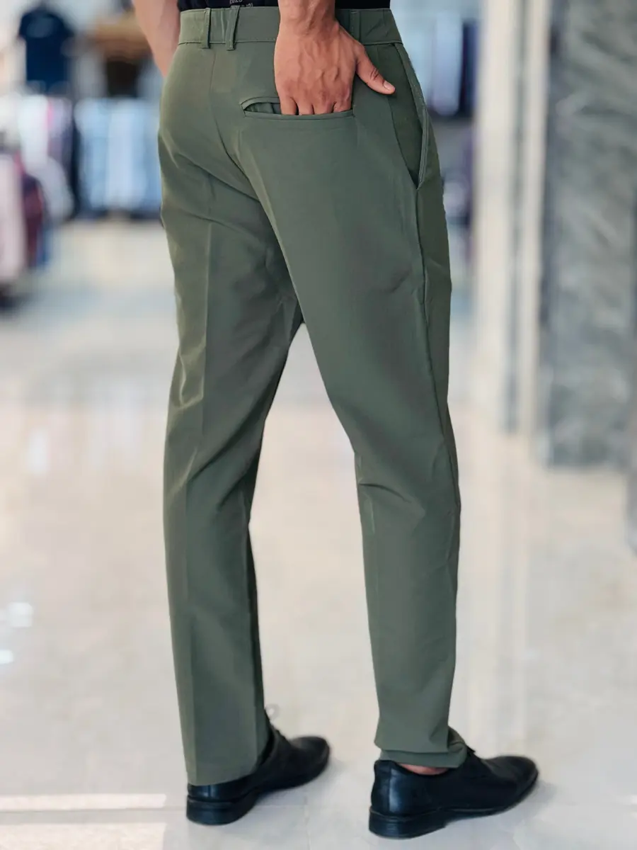 Olive Formal Pant
