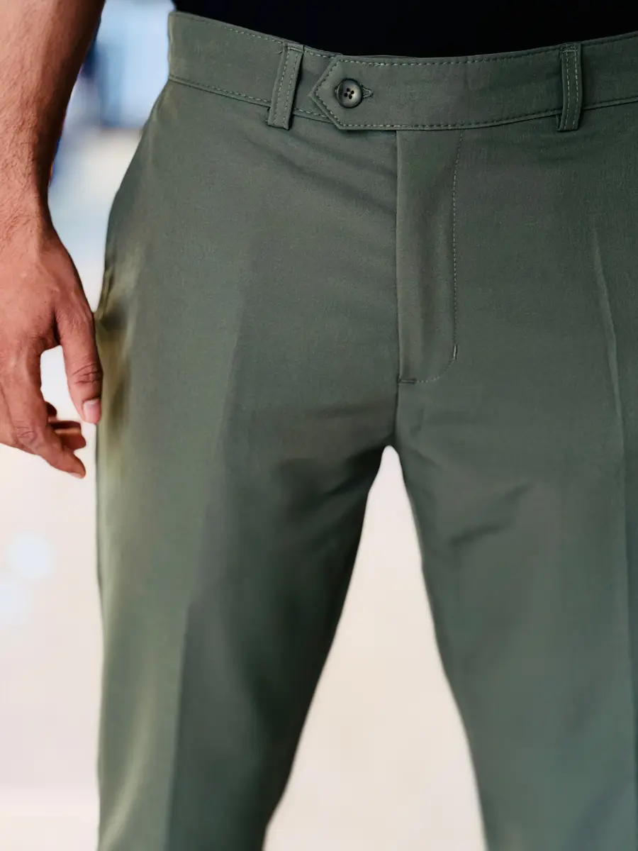 Olive Formal Pant