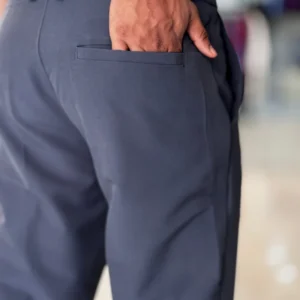 Adjustable Formal Pants (Ash & Olive)