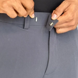 Adjustable Formal Pants (Ash & Olive)