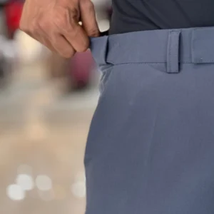 Adjustable Formal Pants (Ash & Olive)
