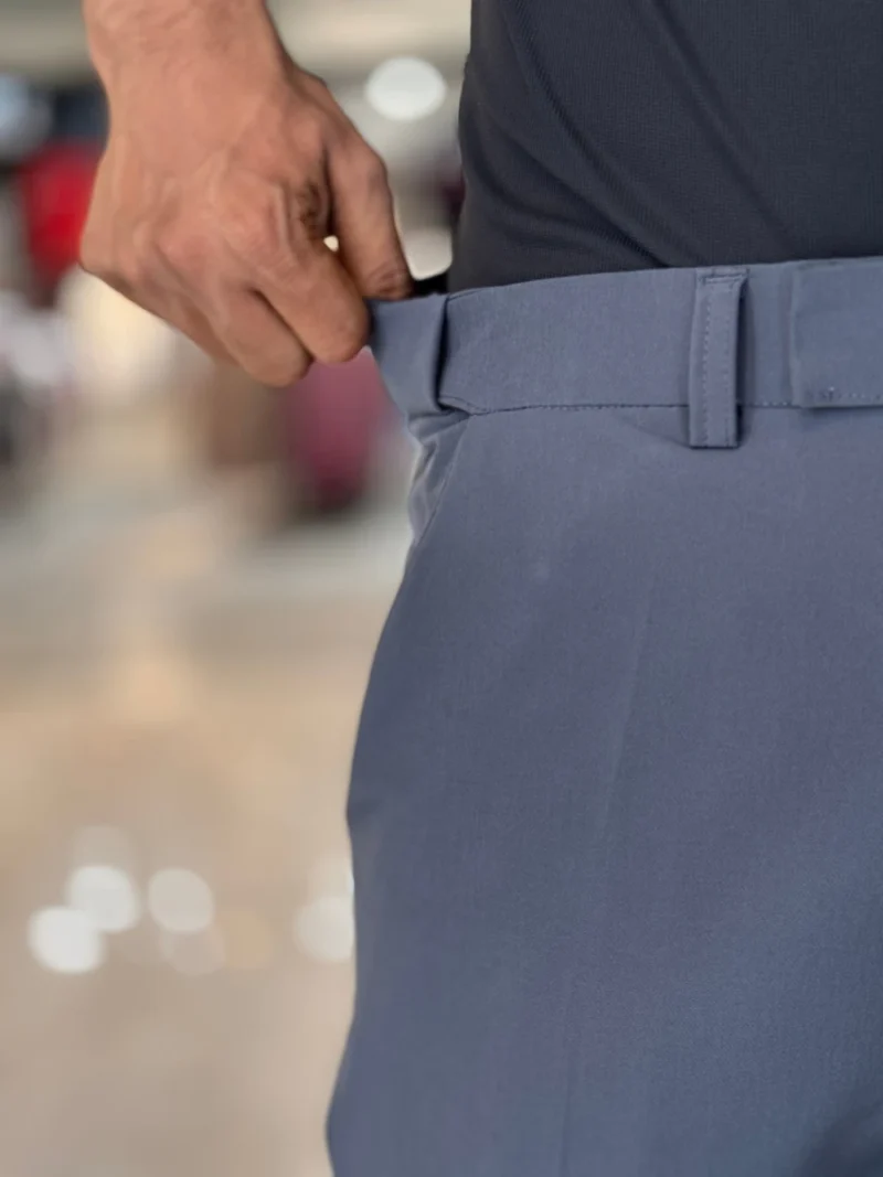 Adjustable Formal Pants (Ash & Olive)
